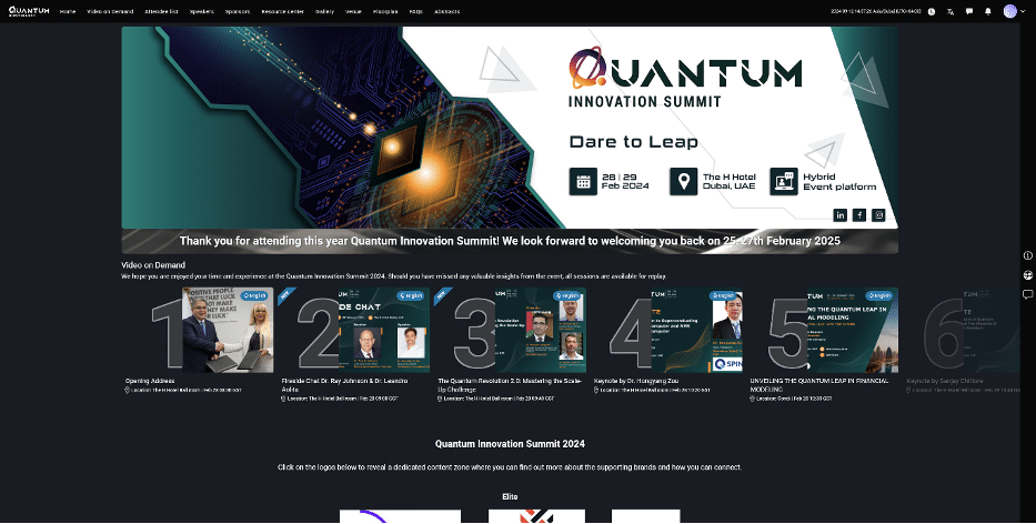 Quantum Innovation Summit 2024 event in Dubai