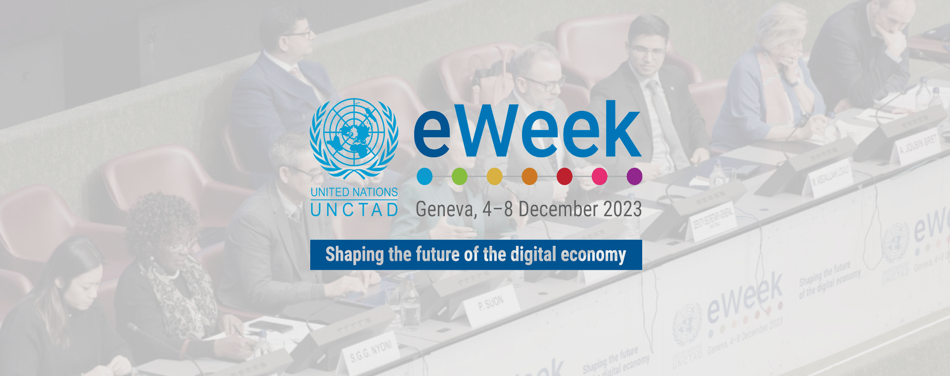 UNCTAD eWeek logo