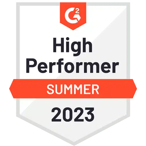 G2 High Performer Winter 2023